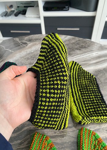 Kadın Örgü Patik - Görsel 7