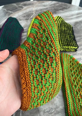 Kadın Örgü Patik - Görsel 6