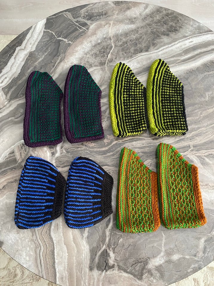 Kadın Örgü Patik - Görsel 2