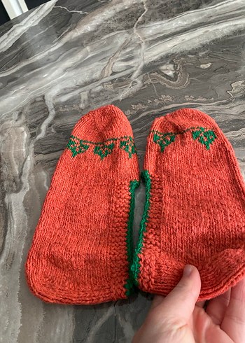 Örgü Patik Takımı - Görsel 6