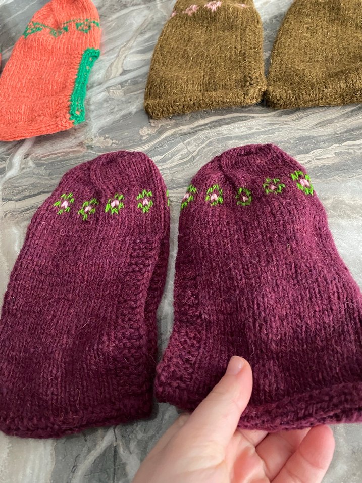 Örgü Patik Takımı - Görsel 4