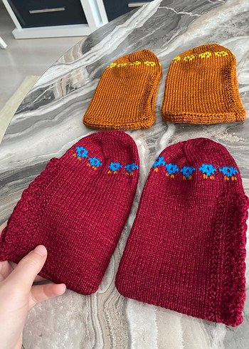 Örgü Kadın Patikler - Görsel 3