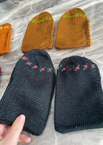 Örgü Kadın Patikler - Görsel 4