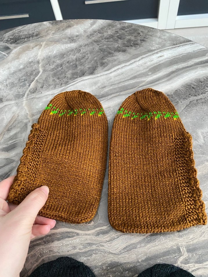 Örgü Kadın Patikler - Görsel 5