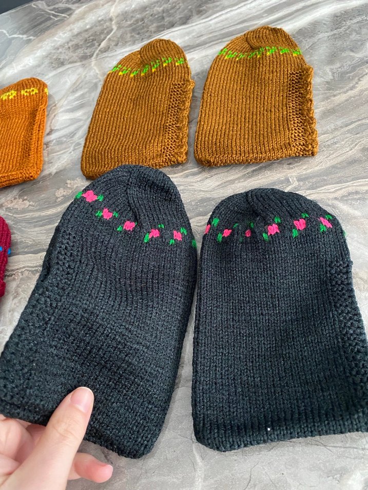 Örgü Kadın Patikler - Görsel 4