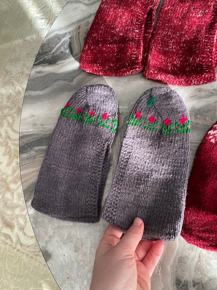 Kadın yünlü patikler - Görsel 3