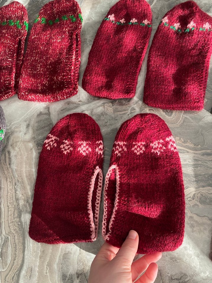 Kadın yünlü patikler - Görsel 4