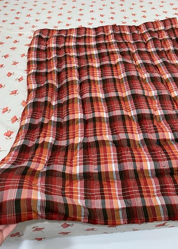 Renkli Ekose Desenli Döşek - Görsel 6