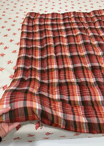 Renkli Ekose Desenli Döşek - Görsel 3