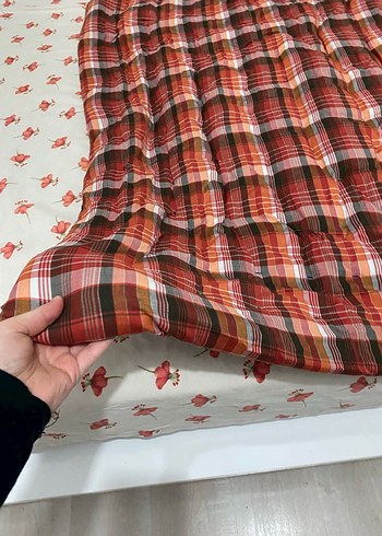 Renkli Ekose Desenli Döşek - Görsel 5