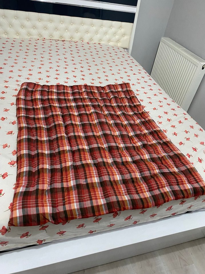 Renkli Ekose Desenli Döşek - Görsel 2