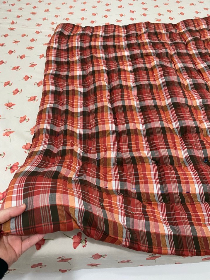 Renkli Ekose Desenli Döşek - Görsel 3