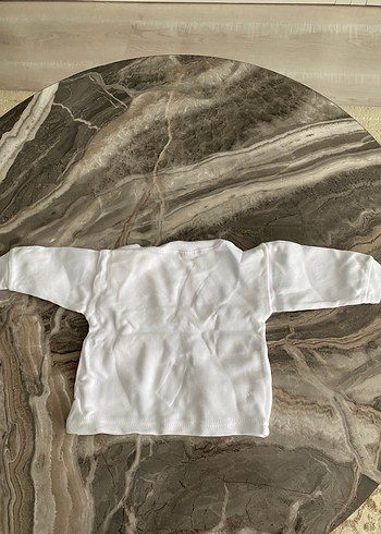 Beyaz Uzun Kollu Çocuk Atlet - Görsel 3