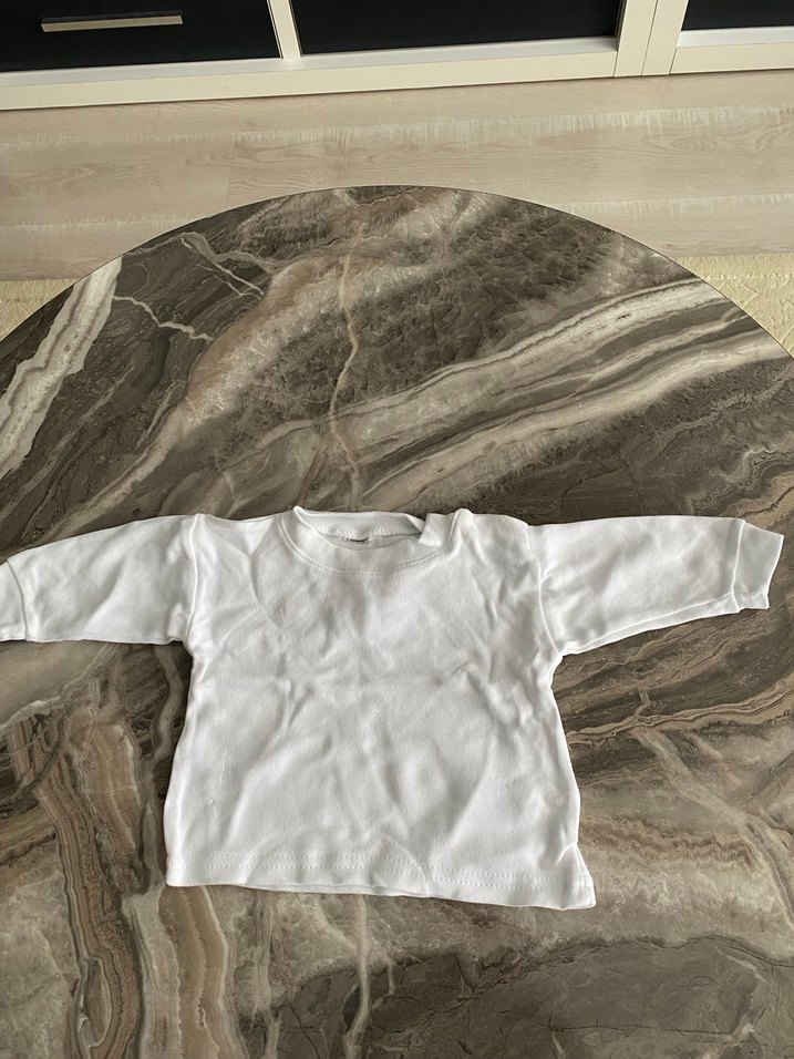 Beyaz Uzun Kollu Çocuk Atlet - Görsel 2