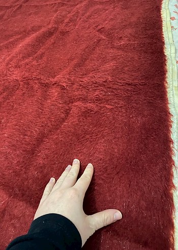 Parlak Bordo Düz Yatak Örtüsü - Görsel 5