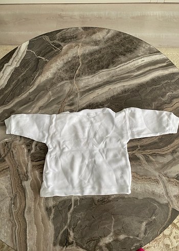 Beyaz Çocuk Uzun Kollu Atlet - Görsel 4