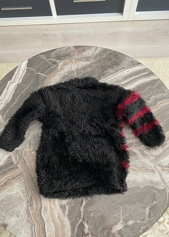 Kürklü Siyah Bebek Tulumu - Görsel 5