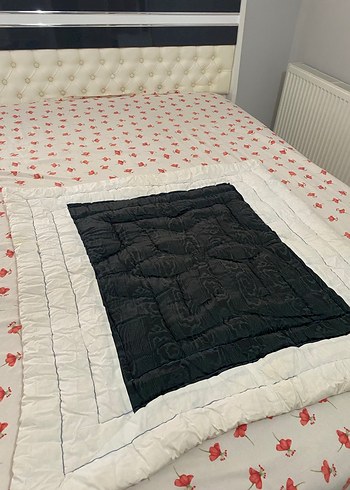 Beyaz ve Siyah Çocuk Yorganı - Görsel 3