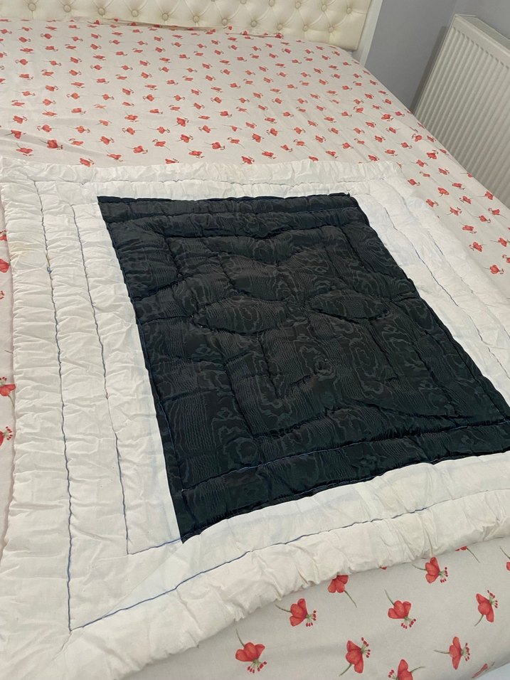 Beyaz ve Siyah Çocuk Yorganı - Görsel 5