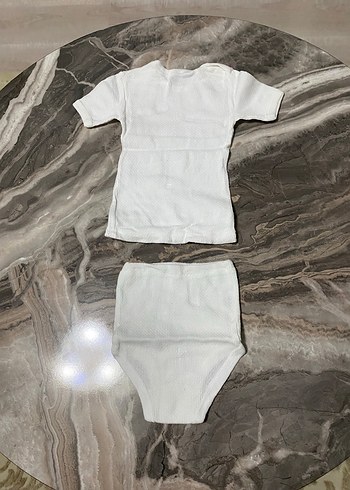 Beyaz Çocuk İçlik Takımı - Görsel 3