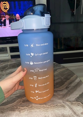 Mavi Turuncu 2 Litre Pipetli Suluk - Görsel 4