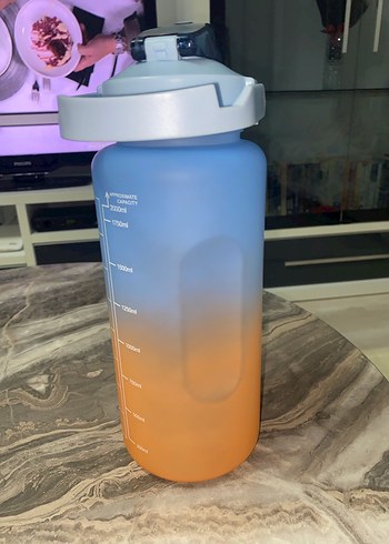 Mavi Turuncu 2 Litre Pipetli Suluk - Görsel 3