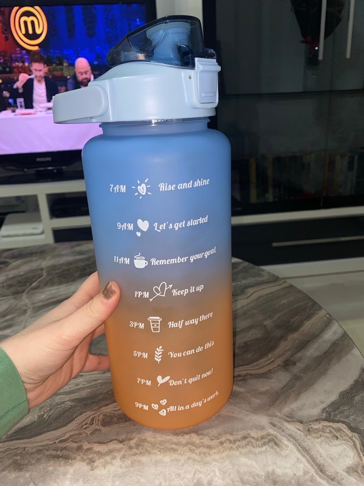 Mavi Turuncu 2 Litre Pipetli Suluk - Görsel 4