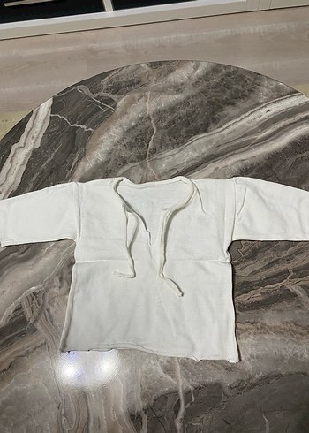 Beyaz Çocuk İç Tişörtü - Görsel 2