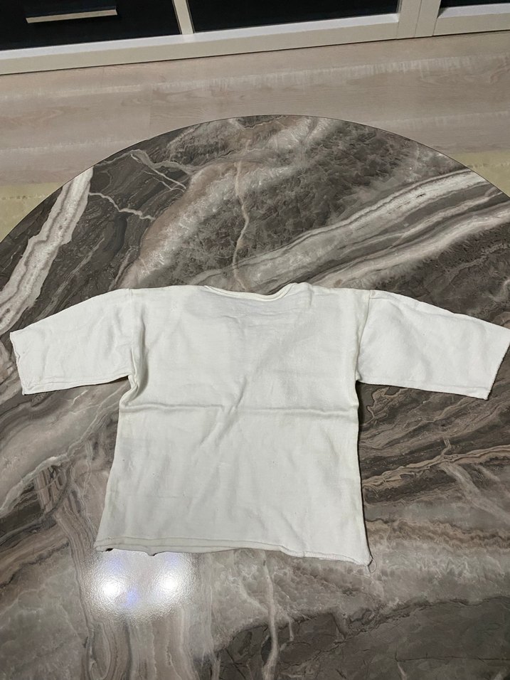 Beyaz Çocuk İç Tişörtü - Görsel 3