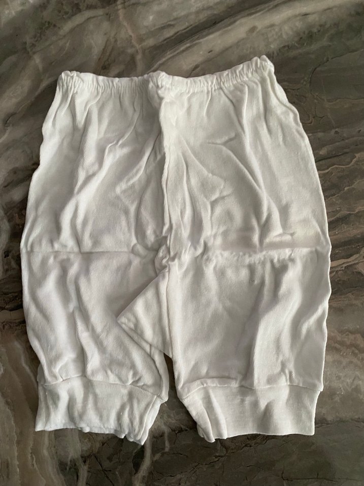 Beyaz Keten İçlik Çocuk - Görsel 2