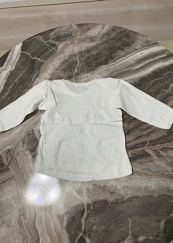 Beyaz Uzun Kollu Bebek İçlik - Görsel 3