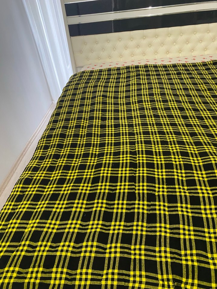 Sarı Kareli Döşek - Görsel 4
