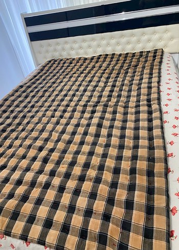Kahverengi Ekose Desenli Döşek - Görsel 5