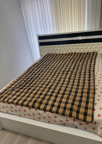 Kahverengi Ekose Desenli Döşek - Görsel 2