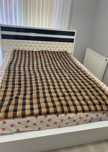 Kahverengi Ekose Desenli Döşek - Görsel 3