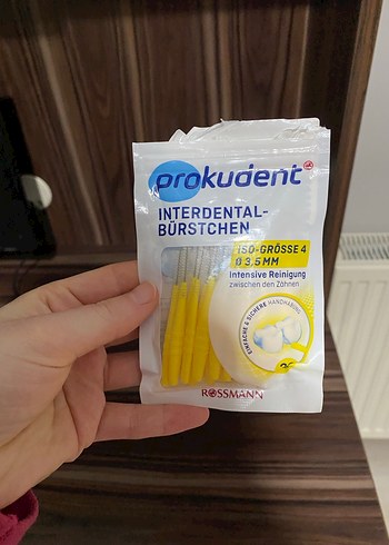 Prokudent Sarı İnterdental Diş Arası Fırça 0.5-3mm - Görsel 2