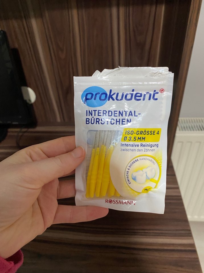 Prokudent Sarı İnterdental Diş Arası Fırça 0.5-3mm - Görsel 3