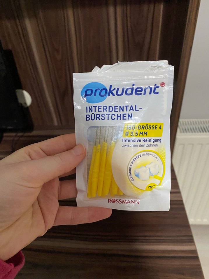 Prokudent Sarı İnterdental Diş Arası Fırça 0.5-3mm - Görsel 2