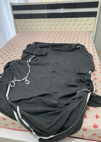 Antrasit Koltuk Örtüsü Takımı 2 Uzun Koltuk 1 Tekli Koltuk - Görsel 5