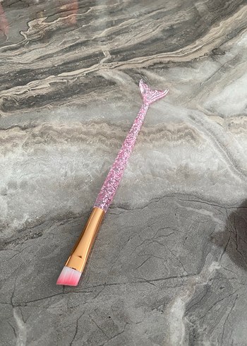 Pembe Deniz Kızı Makyaj Fırçası - Görsel 4
