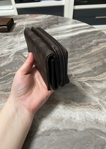 Kahverengi Vintage Deri Kadın Cüzdan - Görsel 3