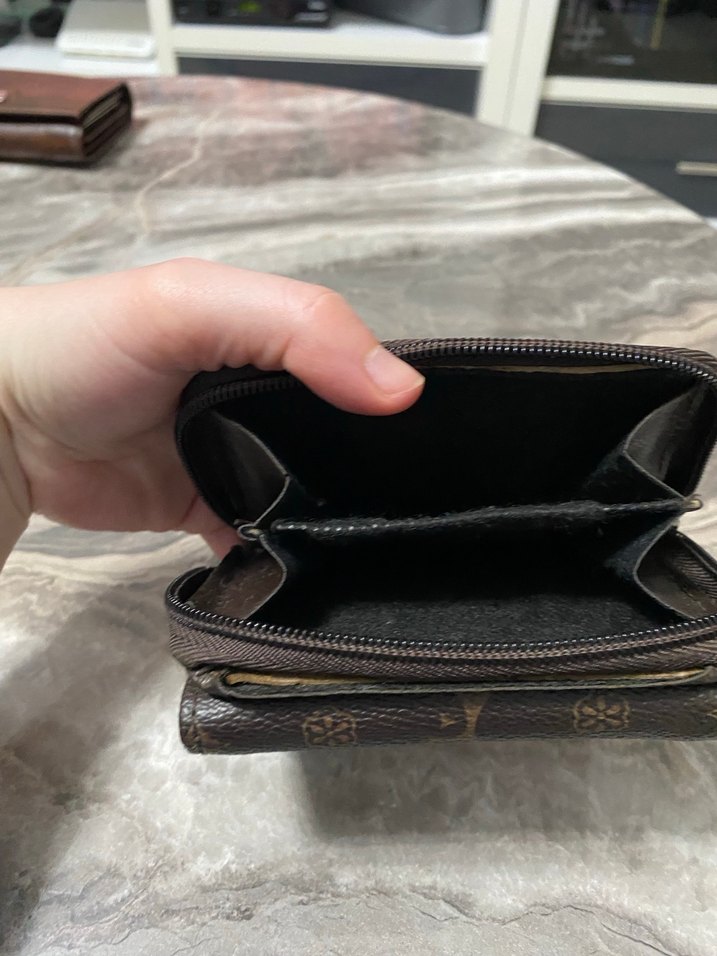 Kahverengi Vintage Deri Kadın Cüzdan - Görsel 5