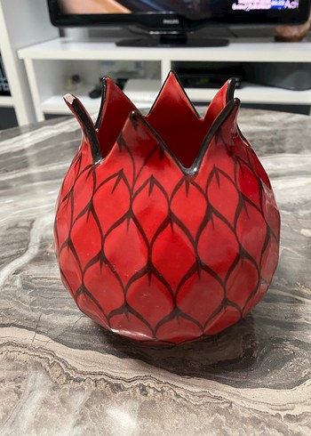 Kırmızı Nar Figürin - Görsel 2