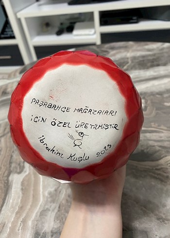 Kırmızı Nar Figürin - Görsel 4