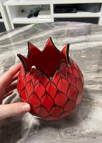 Kırmızı Nar Figürin - Görsel 5