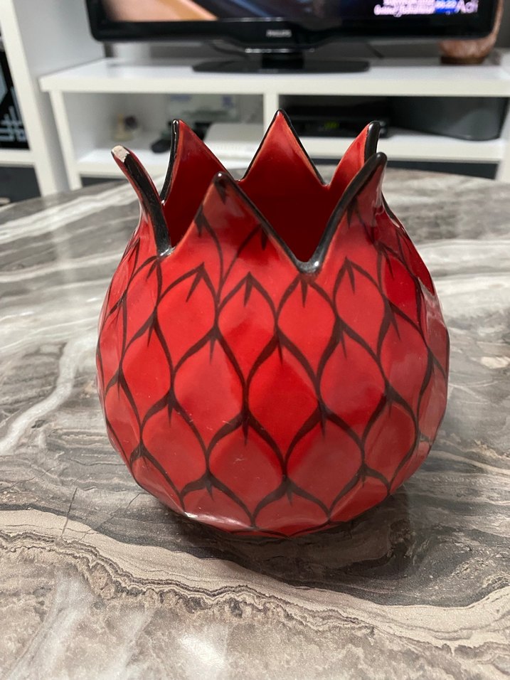 Kırmızı Nar Figürin - Görsel 2