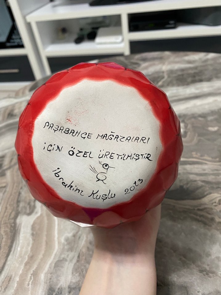 Kırmızı Nar Figürin - Görsel 4