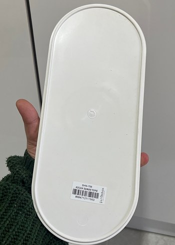 Kırmızı Çizgili Vintage Desenli Tepsiler - Görsel 3