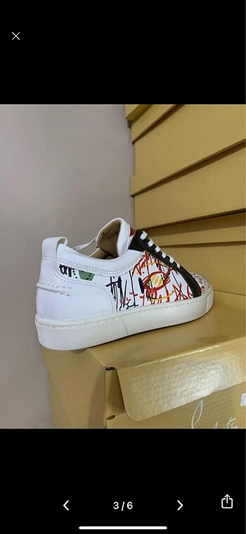 39 Beden çeşitli Renk Christian louboutin çizim çok renkli ayakkabı