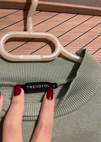 s Beden Kadın Mint Yeşili Oversize Sweatshirt